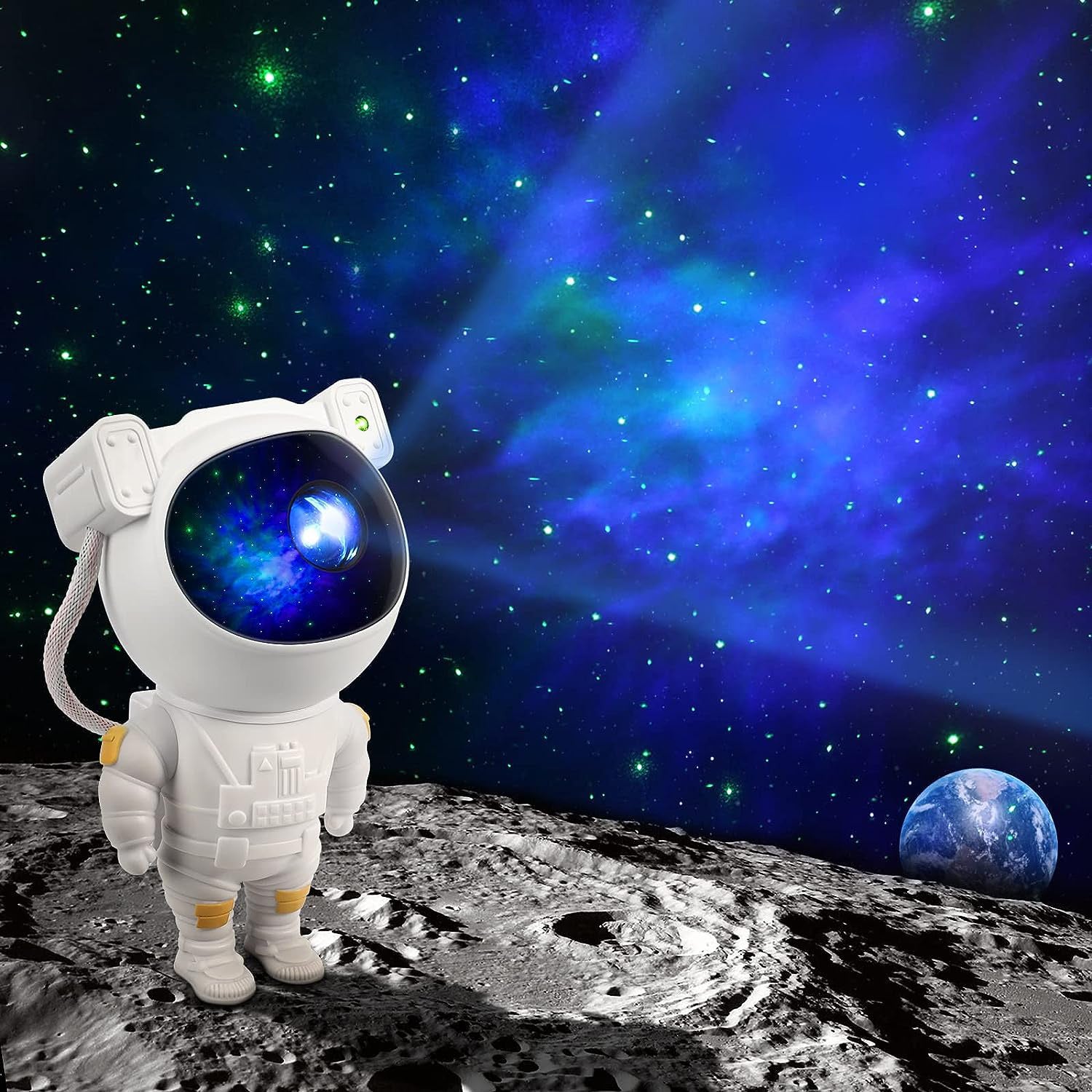 Astronaut Galaxy Projector Night Lamp packaging